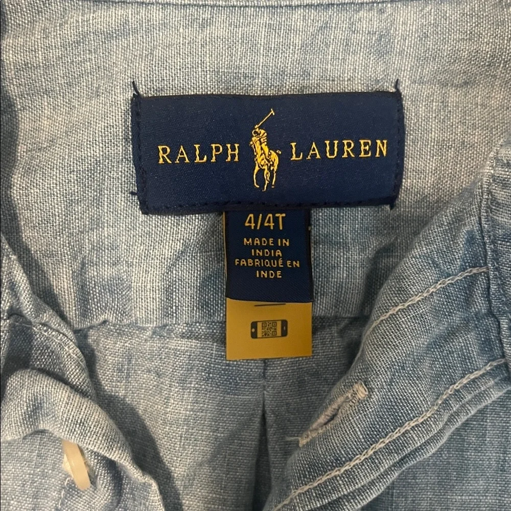 Ralph Lauren Light Blue Denim Shirt